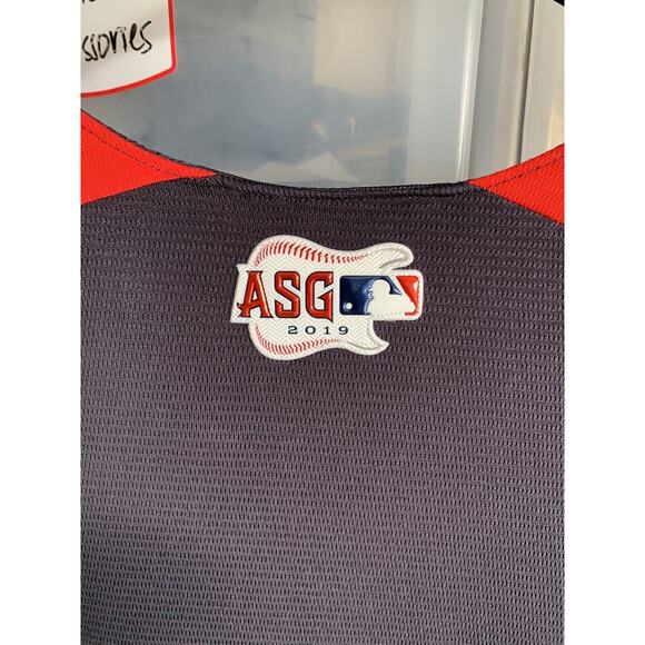 2019 MLB All Star Game Majestic National League Baseball Sleeveless Jersey Sz 50 - Picture 5 of 11